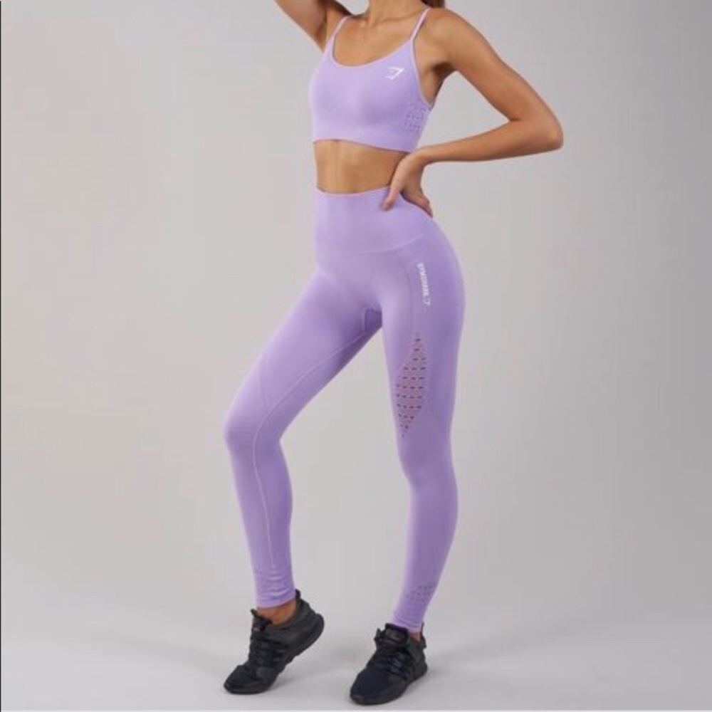 Gymshark Lilac seamless legging